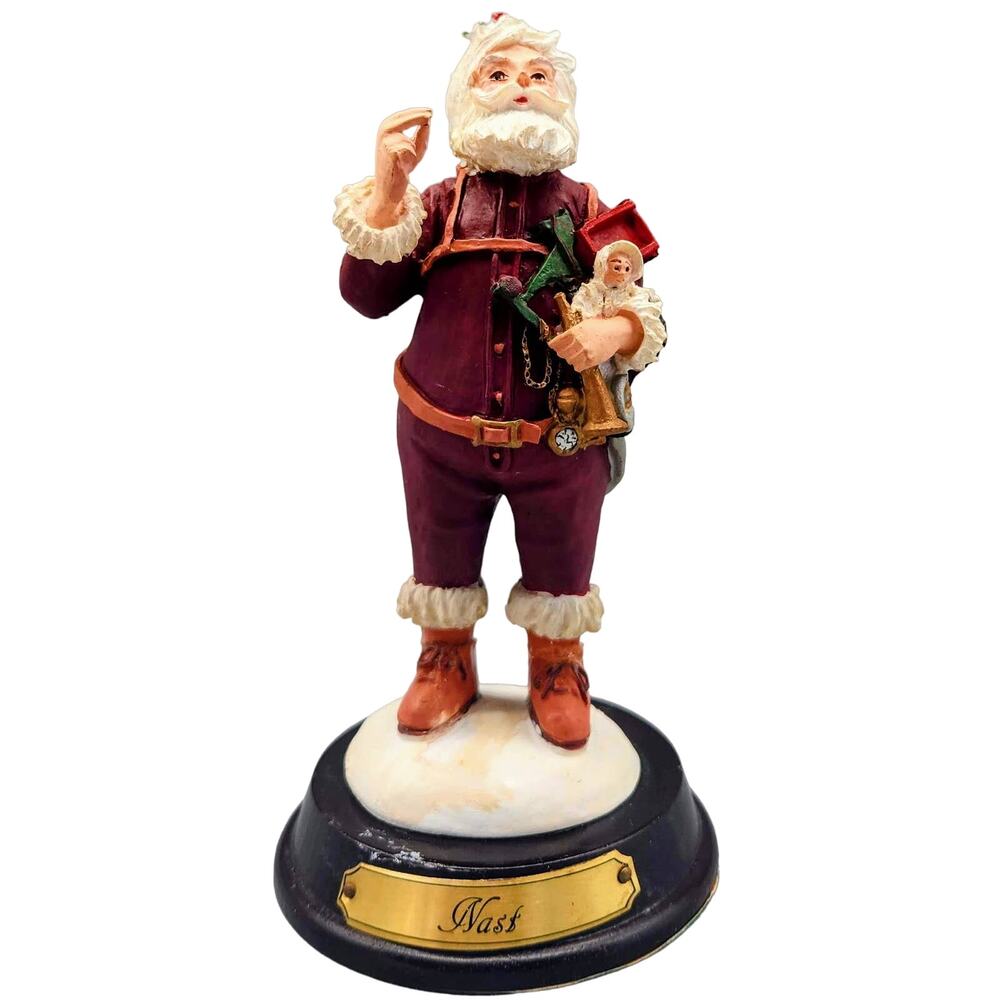 Duncan Royale History of Santa Claus "Nast" Figurine Vintage 1986